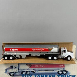 Exxon 1993 Toy Tanker Truck Rely on the Tiger Vintage Original Box Toy Collector